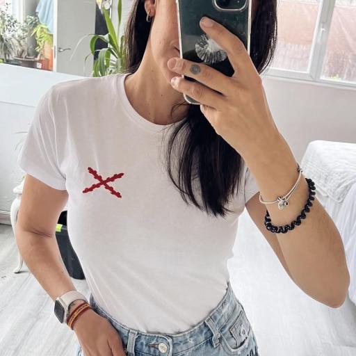 Camiseta mujer Cruz de Borgoña  [2]