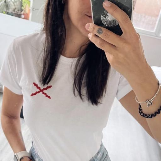 Camiseta mujer Cruz de Borgoña  [3]