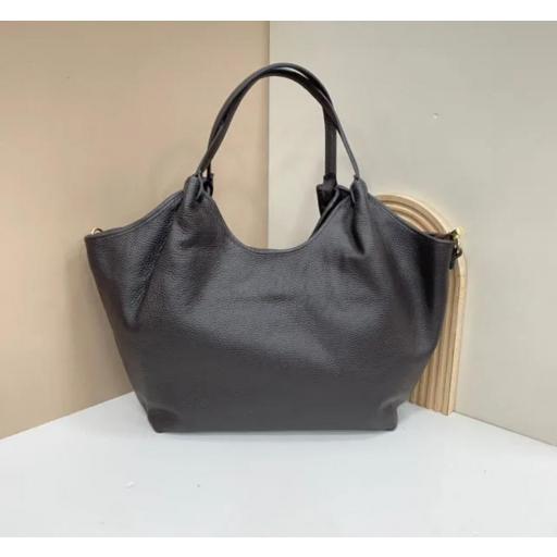 Bolso de piel con doble asa  [2]