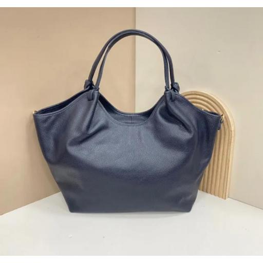 Bolso de piel con doble asa  [1]
