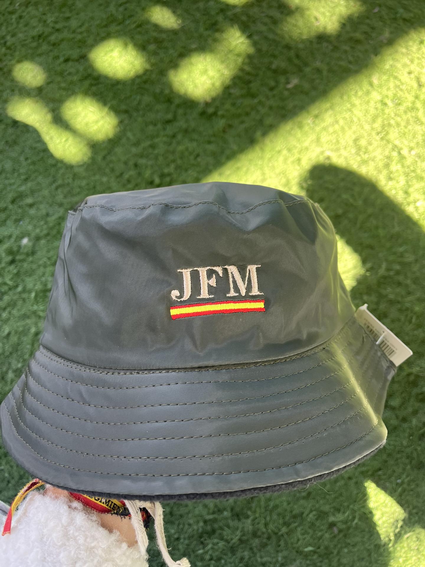 Gorro lluvia unisex BANDERA ESPAÑA + INICIALES