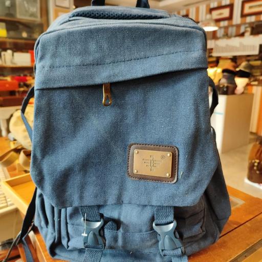 Mochila loneta BANDERA + INICIALES  [1]