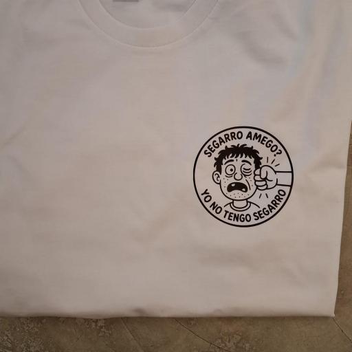 Camiseta SEGARRO serigrafiada 