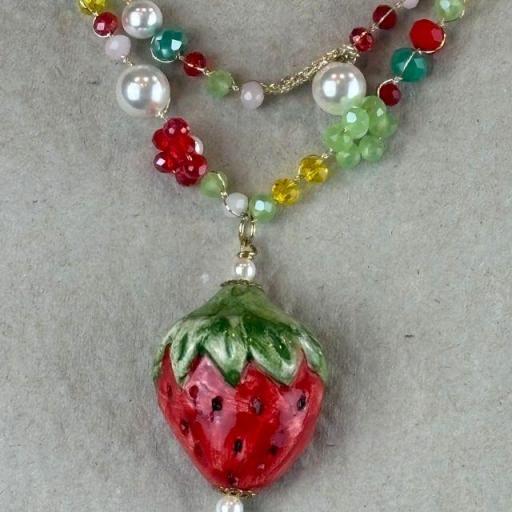Collar Fresa largo Truhanas