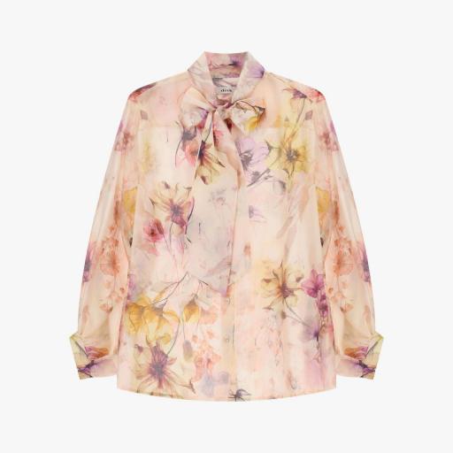 Camisa con lazo y estampado floral Dixie [1]