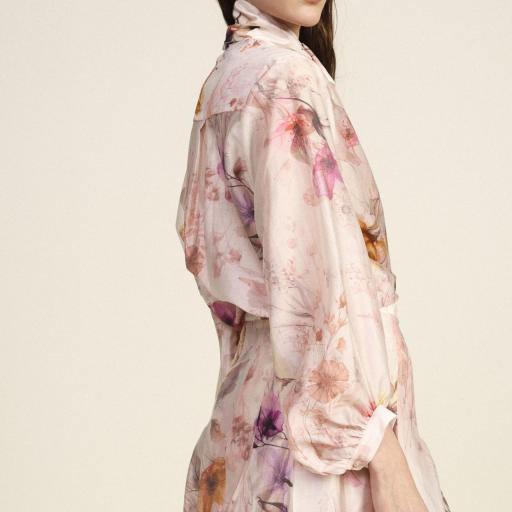Camisa con lazo y estampado floral Dixie [2]