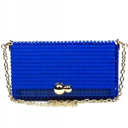 Bolso azul Milú Bag and Block [3]