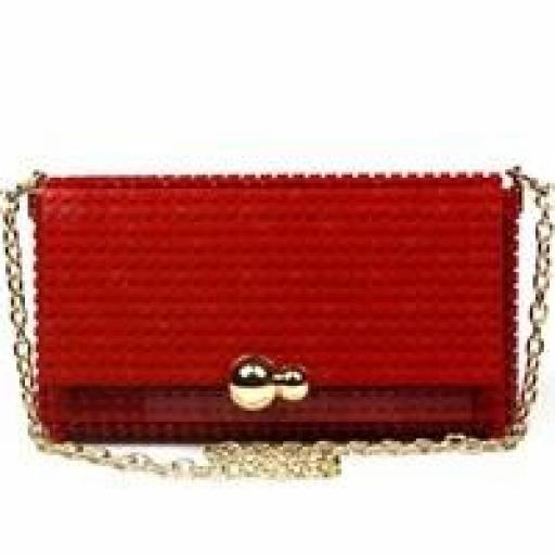 Bolso rojo Milú Bag and Block [3]