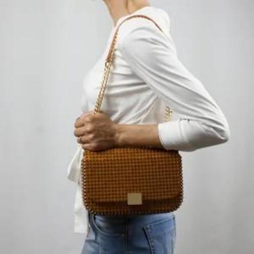 Bolso bronce tigre bag and block [3]