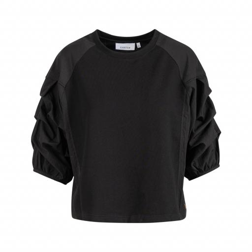 Camiseta manga abullonada [3]