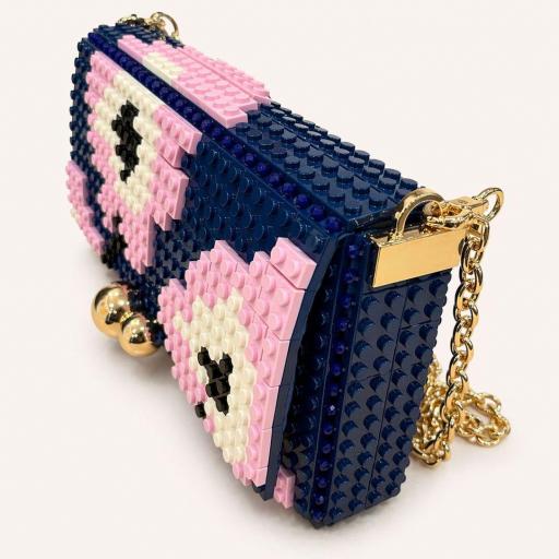 Bolso azul Bag and Block [1]