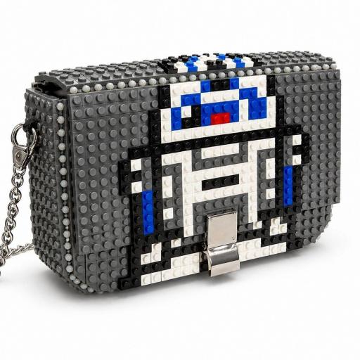 Bolso gris grafito Star Wars Bag and Block