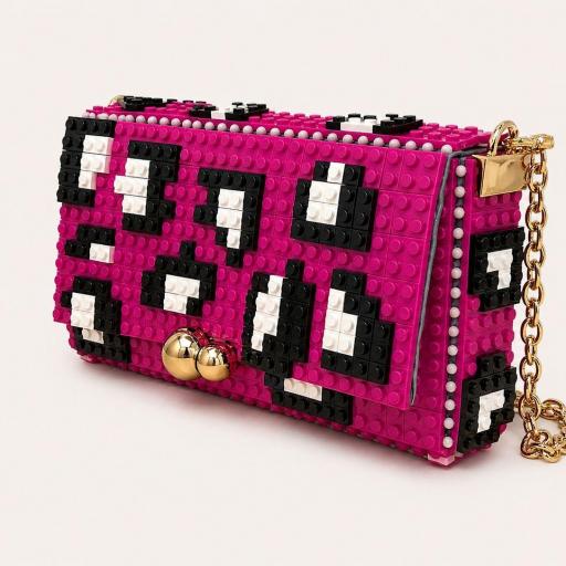 Bolso rosa bag and block [1]