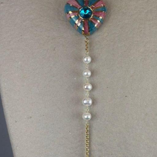 Collar colgante corazón de Truhanas [2]