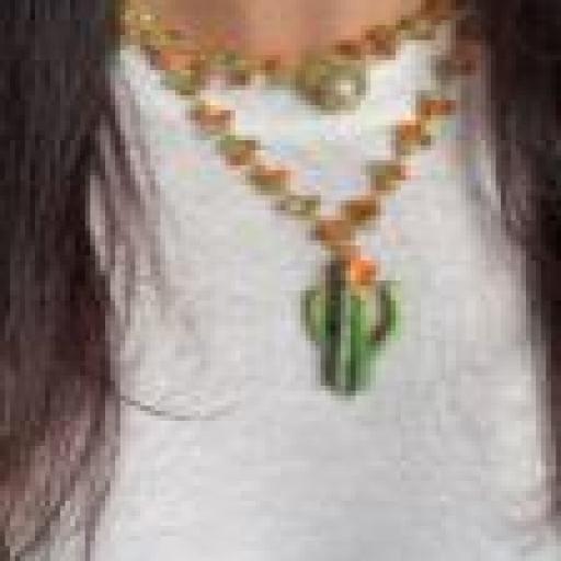 Collar Cactus con flor, Truhanas [2]