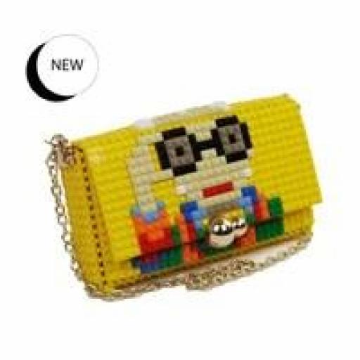 Bolso amarillo Iris Bag and block