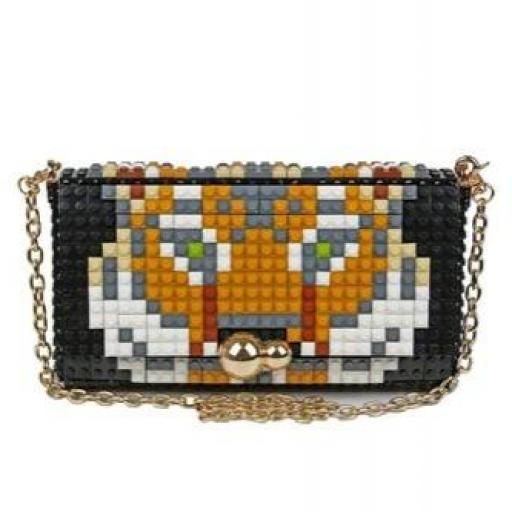 Bolso negro tigre Bag and Block