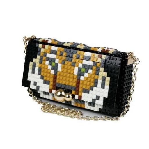 Bolso negro tigre Bag and Block [2]