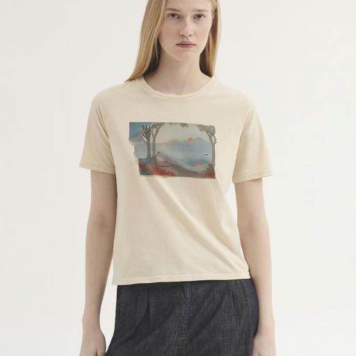 Camiseta algodon paisaje Penélope