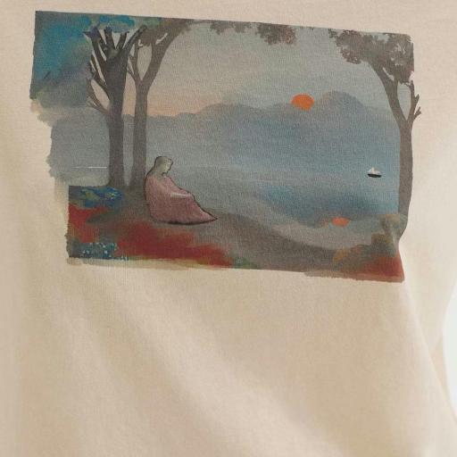 Camiseta algodon paisaje Penélope [1]
