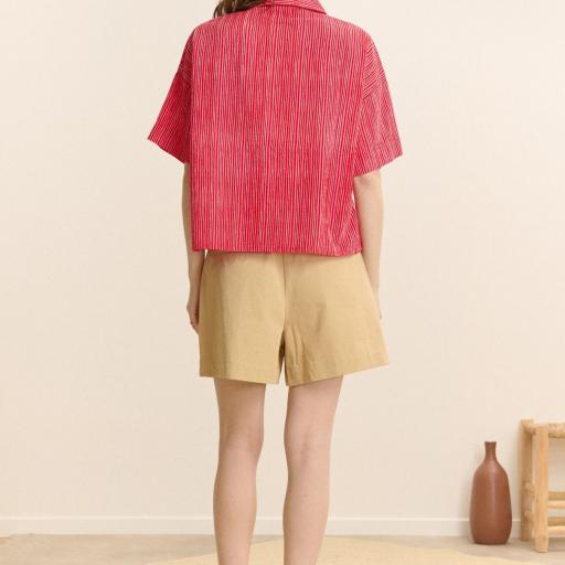 Camisa manga corta rayas Garance [1]