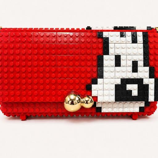 Bolso rojo Milú Bag and Block