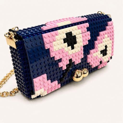 Bolso azul Bag and Block [2]