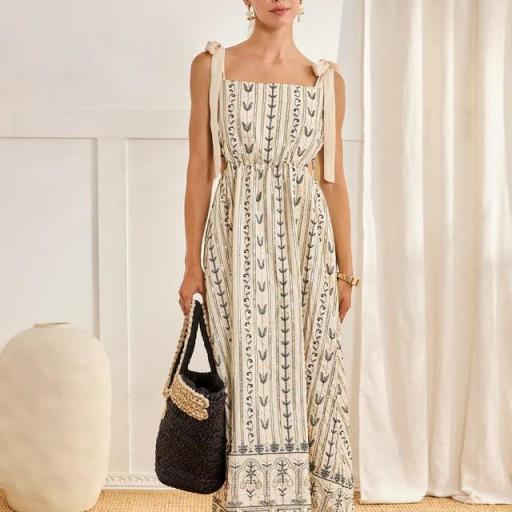 Vestido largo lentejuelas Nud NKN