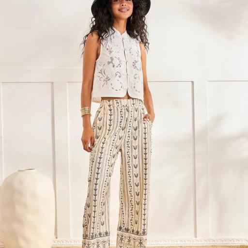 Pantalón bordado lentejuelas Nud NKN [3]