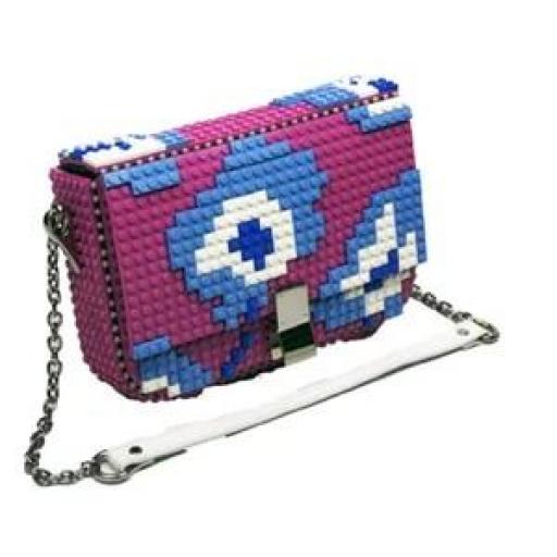 Bolso Rosa Flores Bag and Block