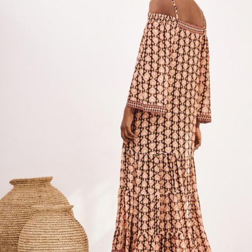 Vestido estampado geométrico [3]