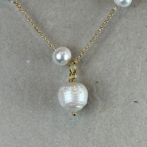 Collar largo de perlas Truhanas [2]