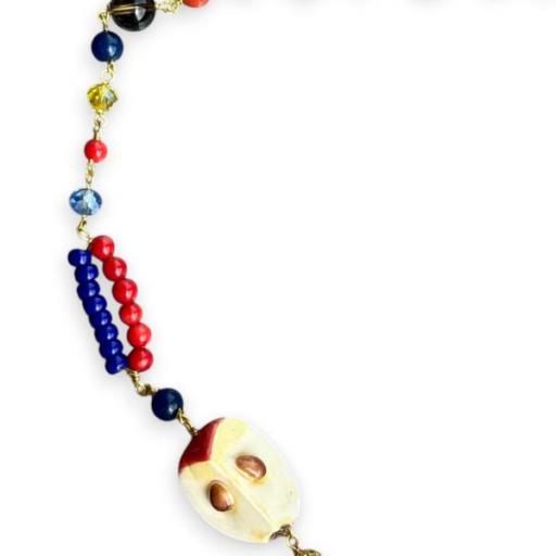 Collar rojo manzana Truhanas [1]