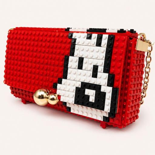 Bolso rojo Milú Bag and Block [1]