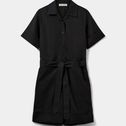Mono negro con cinturón Sofie Schnoor