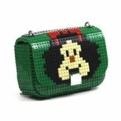 Bolso verde Bag and Block