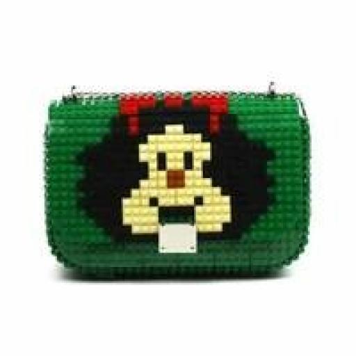 Bolso verde Bag and Block [1]
