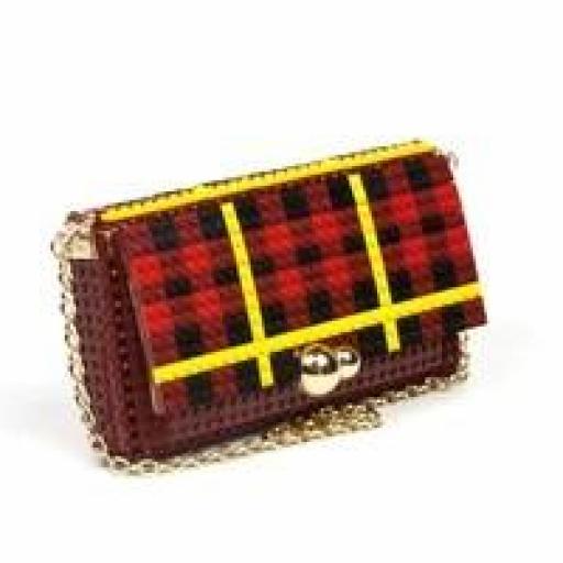 Bolso  granate Bag and Block