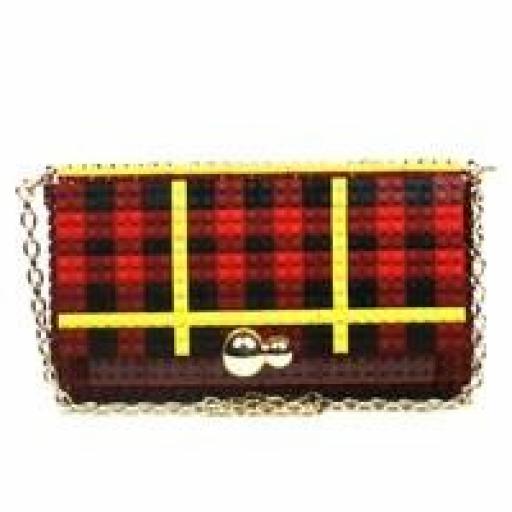 Bolso  granate Bag and Block [1]