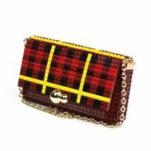 Bolso  granate Bag and Block [2]