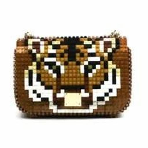Bolso bronce tigre bag and block [1]