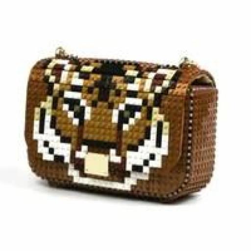 Bolso bronce tigre bag and block [2]
