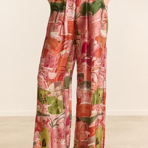 Pantalones anchos estampados Garance [3]