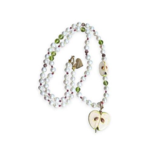 Collar perlas manzana Truhanas [0]