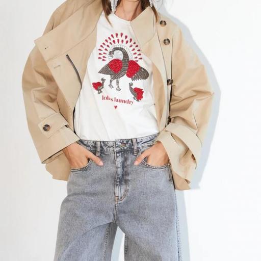 Camiseta RomaLL Pavo Real [2]