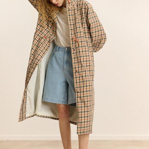 Gabardina cuadros Garance [0]