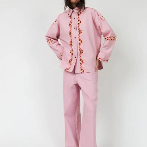 camisa vaquera bordada Veida  [2]