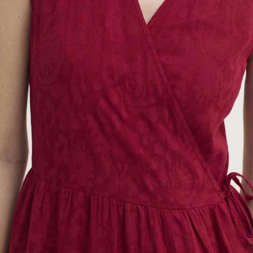 Vestido de jacquard con flores nice things [1]