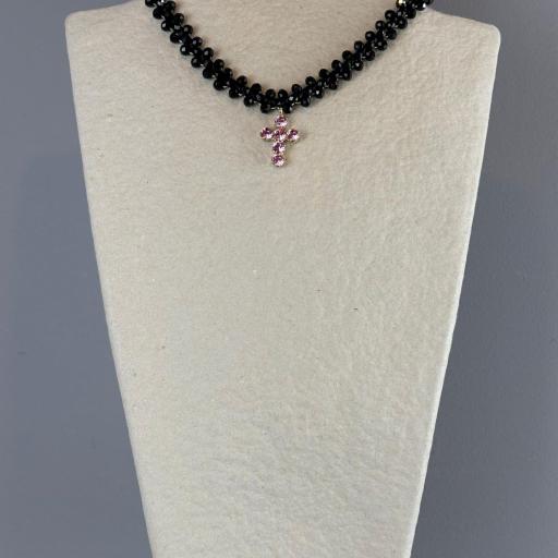 Choker Cruz rosa vivienne, Truhanas [3]