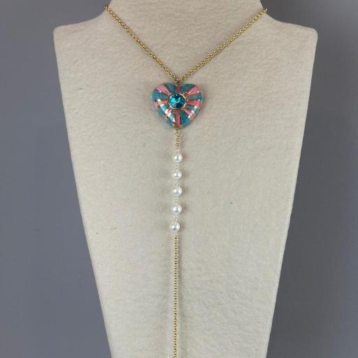 Collar colgante corazón de Truhanas [3]